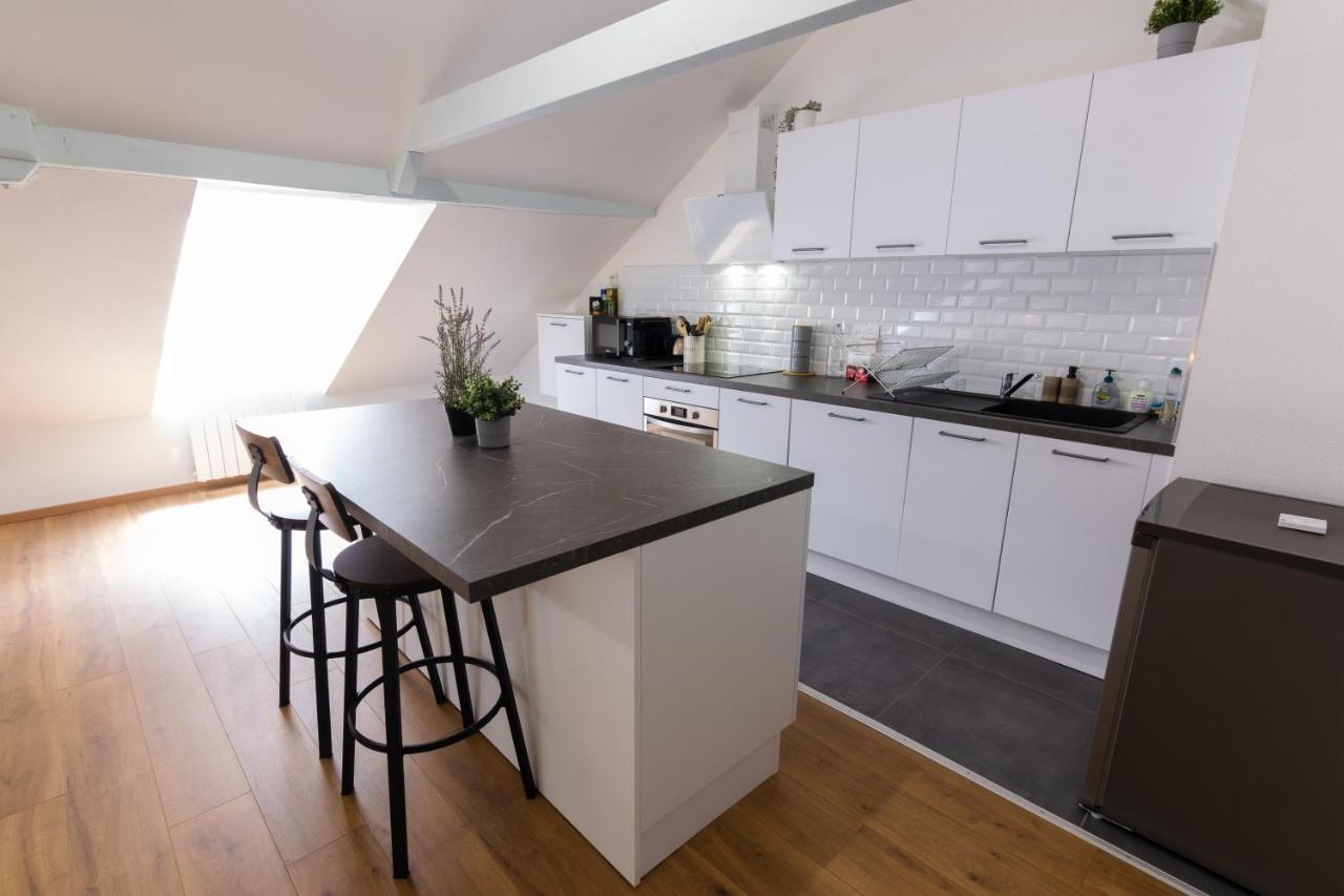 Appartement Atypique Proche Gare/ Dans L'Hyper-Centre Spacieux Pour 6P Au Coeur De Mulhouse Eksteriør billede
